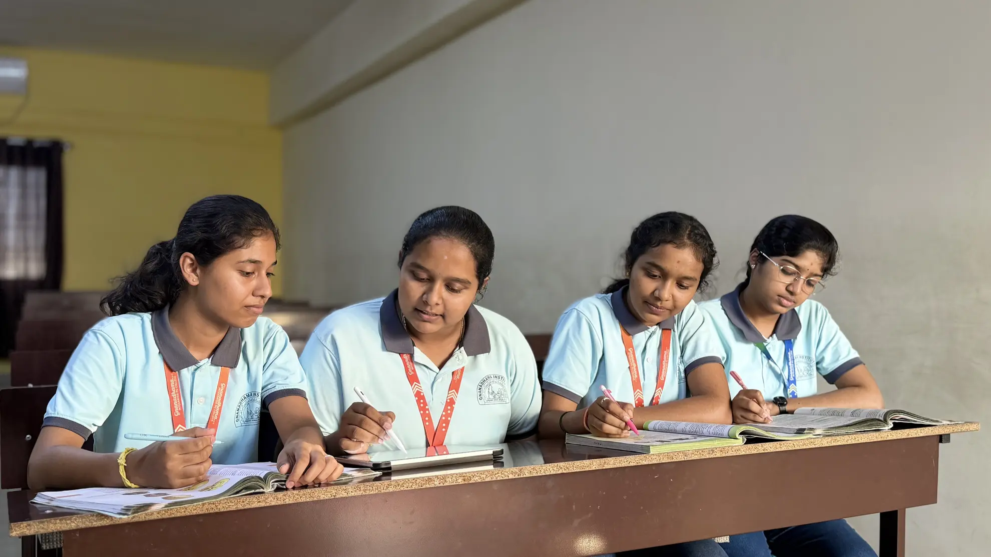 Students learning